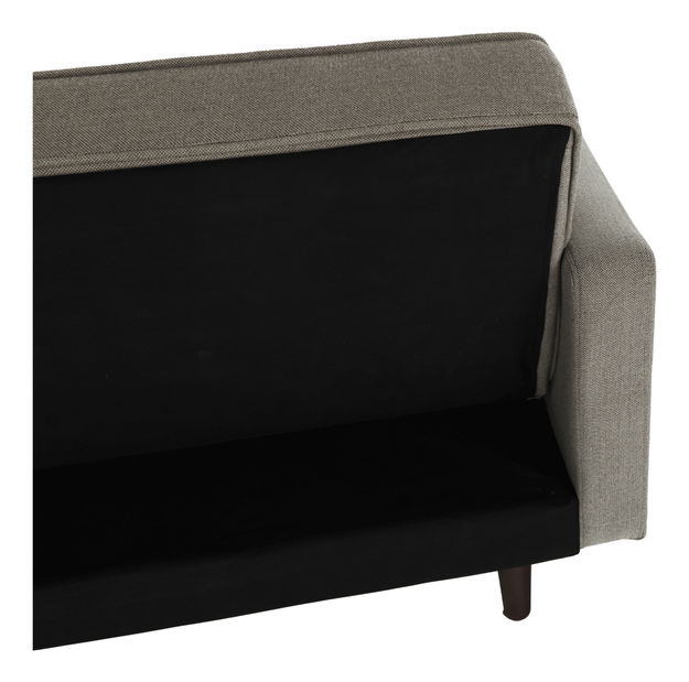 Rozkládací pohovka Orgus (šedohnědá)