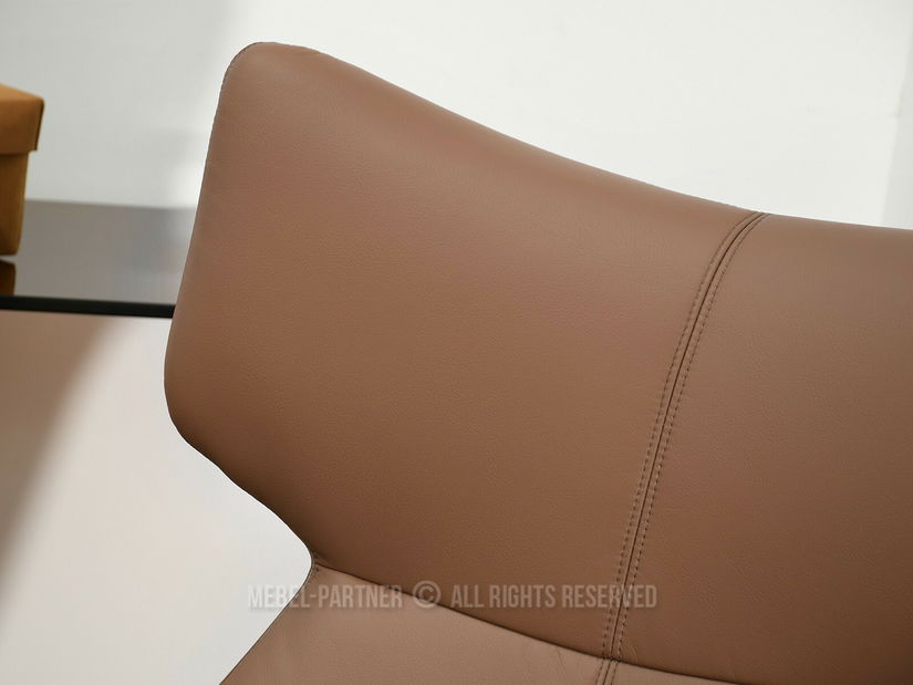 Relaxační křeslo Lordon (hnědá + černá)