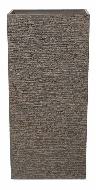 Květináč GEZO 81x40x40 cm (kámen) (hnědá)
