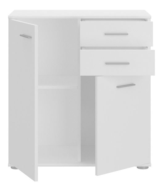 Komoda Lerga 2 2T 2S (bílá)