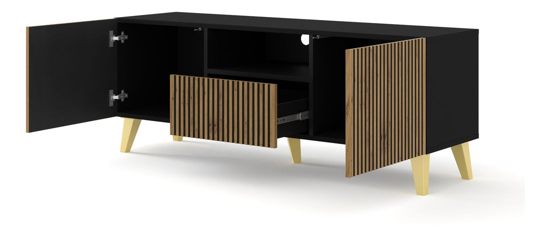 Komoda Rawy 3D3S (bílá)