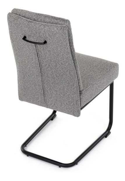 Jídelní židle Detener (stříbrná)