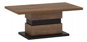 Konferenční stolek Diram T (dub bolzano + černá)