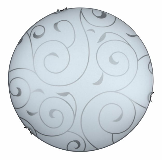 Stropní svítidlo Harmony Lux 3853 (chromové úchytky + bílý vzor)