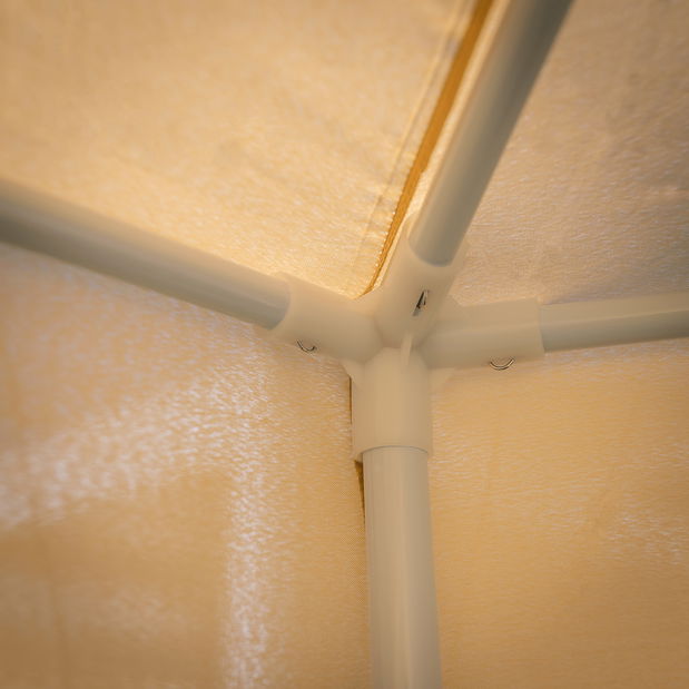 Stanový altán Rhoda (béžová + černá)