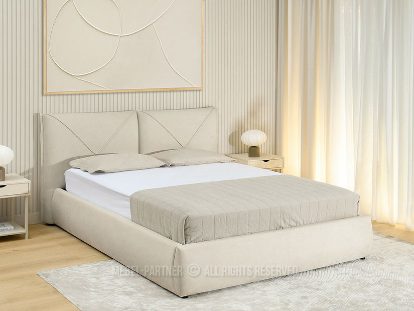 Manželská postel 180 cm Verdadera 180 (béžová)