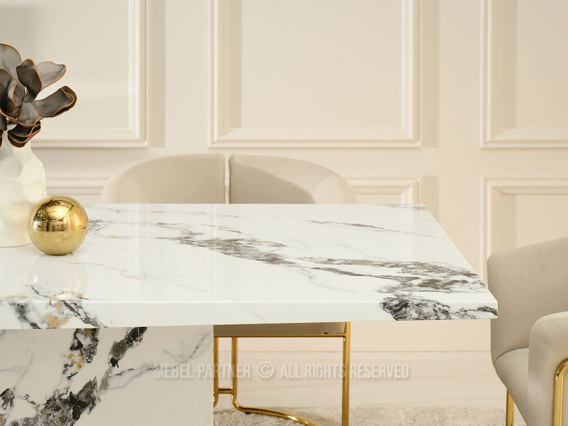Jídelní stůl Fueron (mramor)