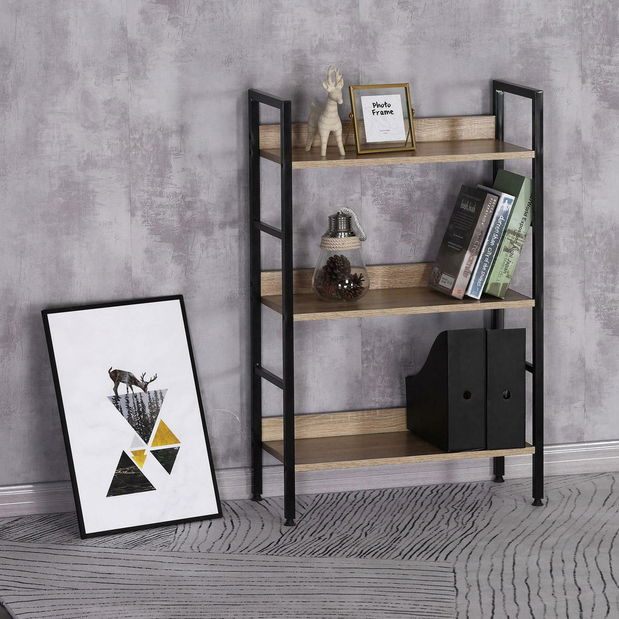 Regál Gerente (dub + černá)