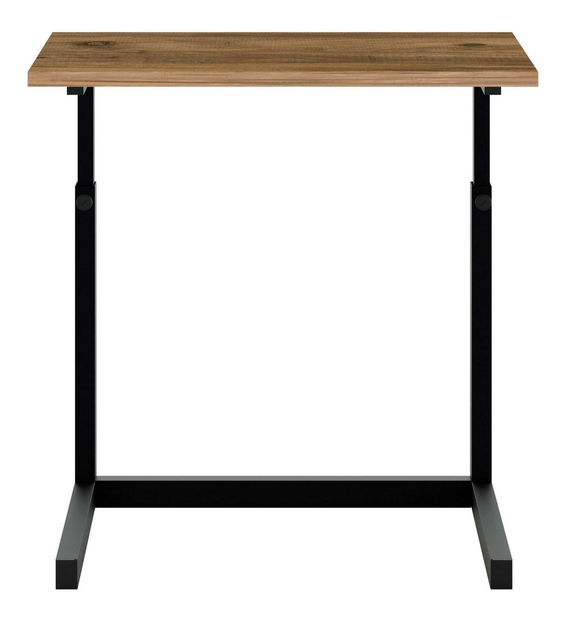 Příruční stolek Sponanzzo (borovice atlantická + černá)