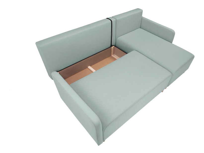 Rohová sedací souprava BRW Sani Lux 3DL.URC (tyrkysová) (P)