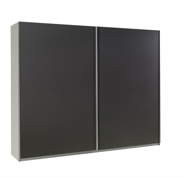 Šatní skříň s posuvnými dveřmi Liff 18 (grafit)