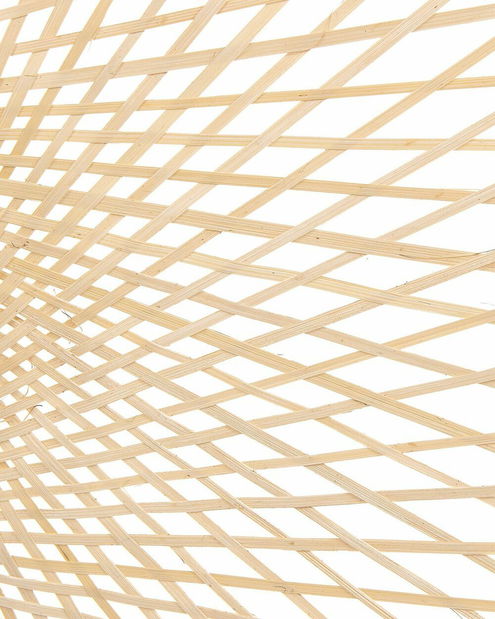 Závěsná lampa FYLYO (bambus) (světlé dřevo)