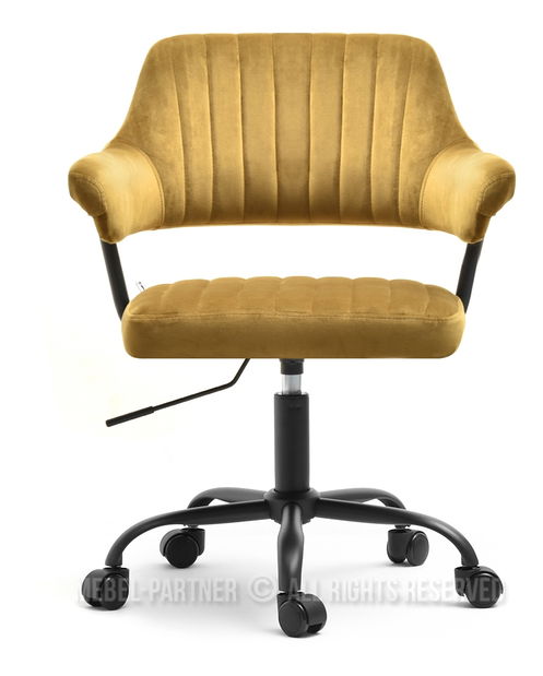 Židle Merylyn (zlatá + černá)