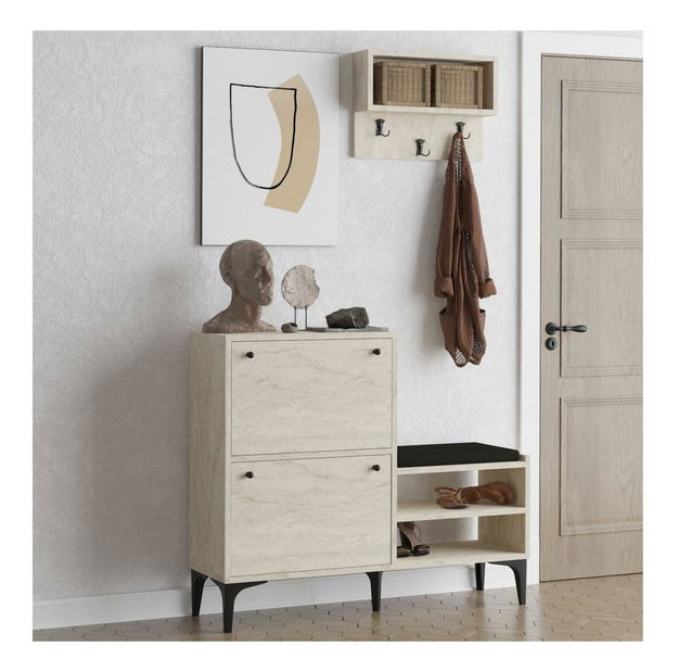 Předsíňová stěna Aliex 33 (travertin)