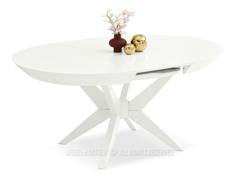Jídelní stůl Viajaban (bílá)
