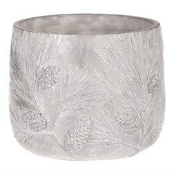 Obal na květiny Borovice (šedá)