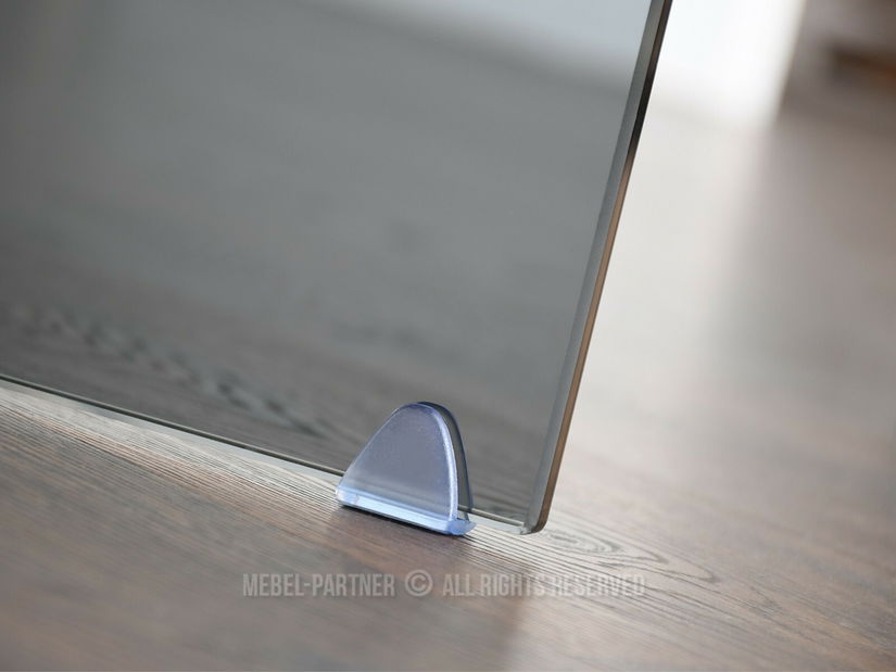 Jídelní stůl Abunda (kouřové sklo)