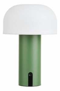 Venkovní LED lampa Snaloria (bílá + zelená)