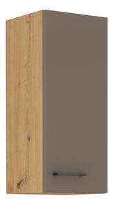 Horní kuchyňská skříňka Barb 30 G-72 1F (dub artisan + truflová)