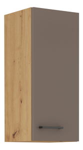 Horní kuchyňská skříňka Barb 30 G-72 1F (dub artisan + truflová)