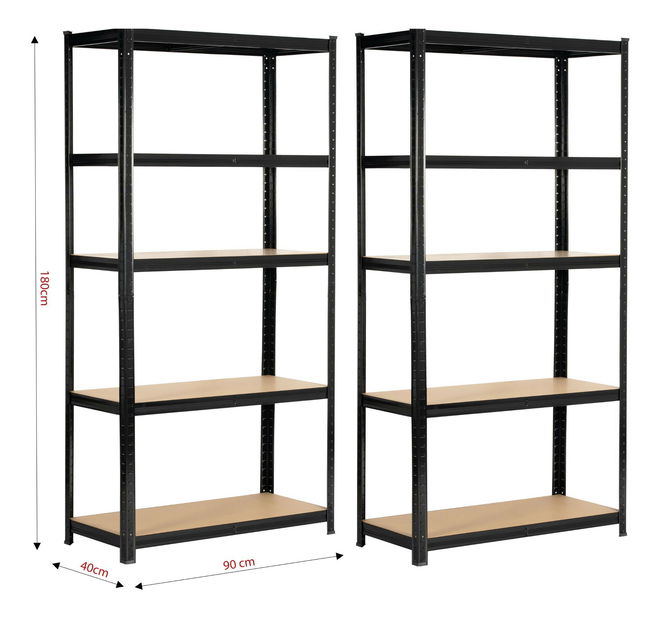 Regál Siderurgie (černá)