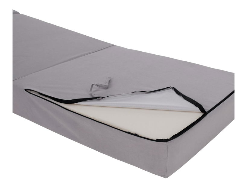 Rozkládací křeslo Plantearan (světle šedá)