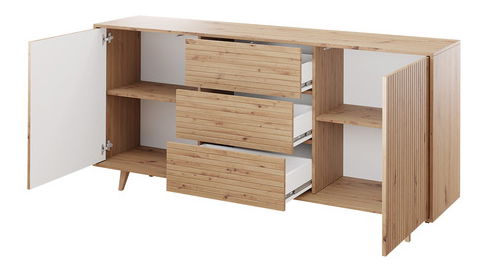 Komoda Treksona 2D3SZ (dub artisan)