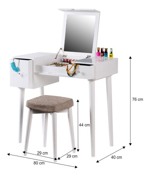 Toaletní stolek Macra