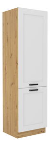 Skříňka Lesana 60 LO-210 2F (dub artisan + bílá)