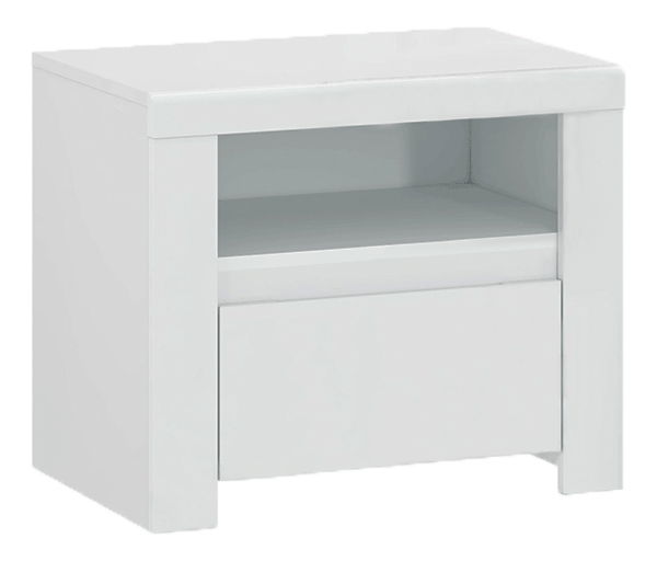 Noční stolek Lafer 1S (bílá)