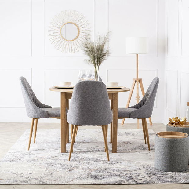 Jídelní židle Trasladal (šedá)