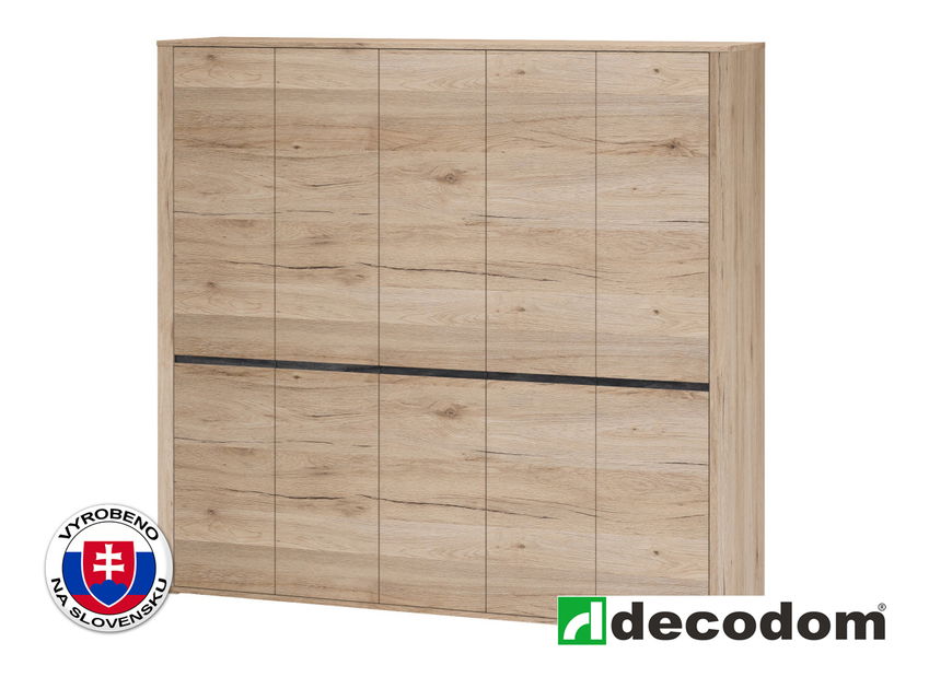 Šatní skříň Decodom Medasto Typ 5DV