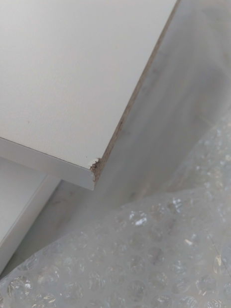 Konferenční stolek Mellie Bílá + černá *bazar