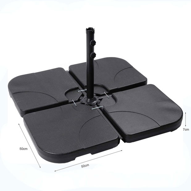 Základna slunečníku Tuff 1 (černá)