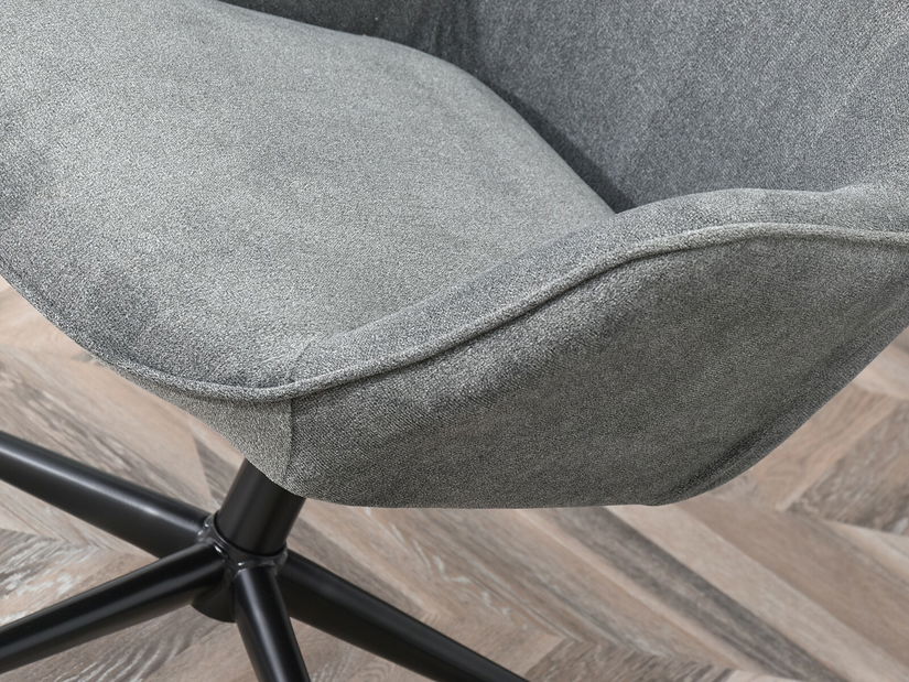 Křeslo Truni (šedá + černá)