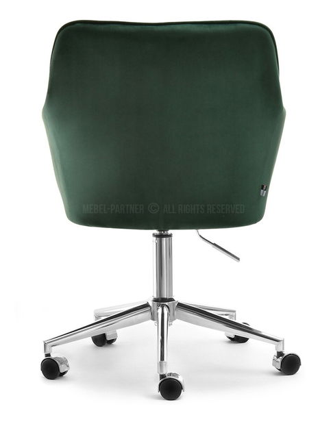 Křeslo Island (zelená + zlatá)