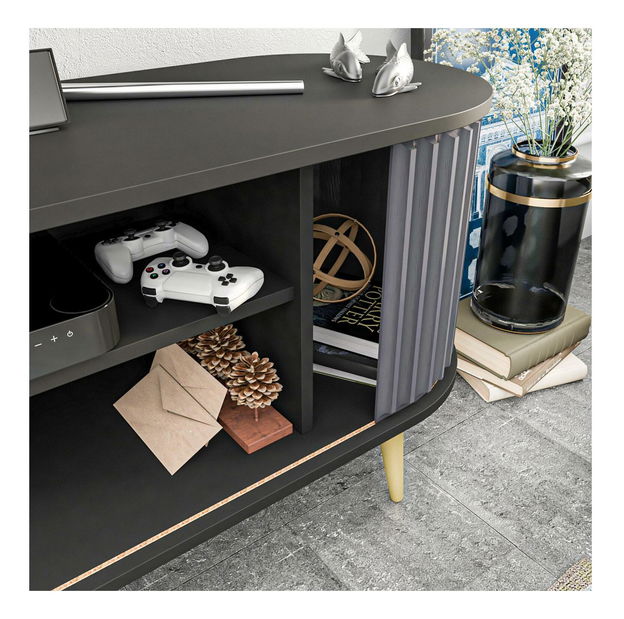 TV stolek/skříňka Stark 140 (černá + antracit)