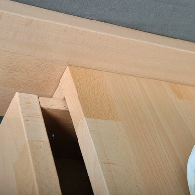 Jednolůžková postel 100 cm Lena (masiv)