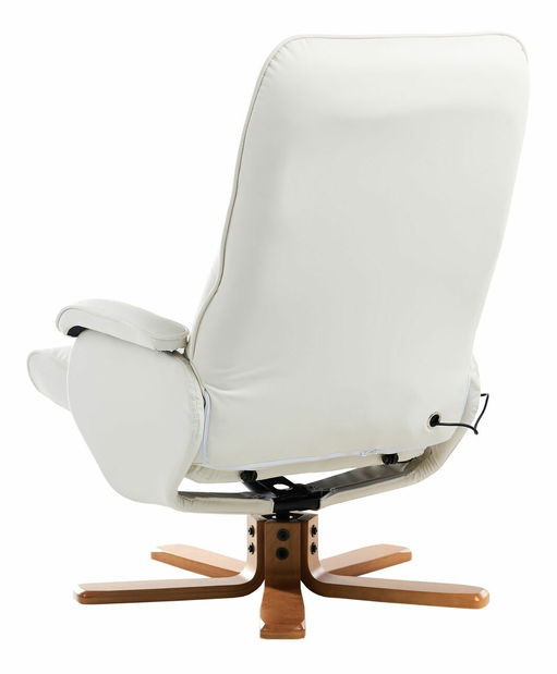 Masážní křeslo REALP (umělá kůže) (béžová)