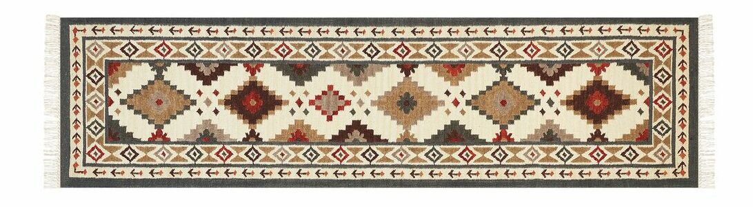 Koberec 80 x 300 cm Ghuka (vícebarevná)