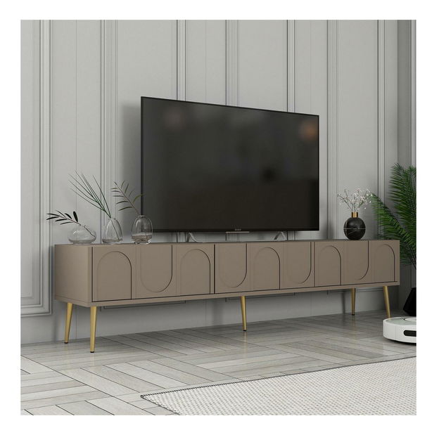 TV stolek/skříňka Bipemu 3 (atlas + zlatá)