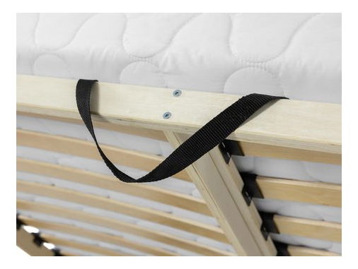 Manželská postel 160 cm Lentoa (béžová) (s roštem) (s úl. prostorem)