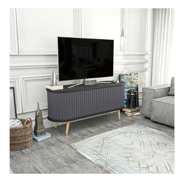 TV stolek/skříňka Stark 140 (černá + antracit)