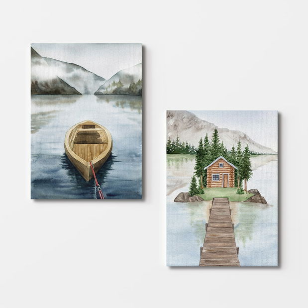 Set 2ks. obrazů Hentepe 2