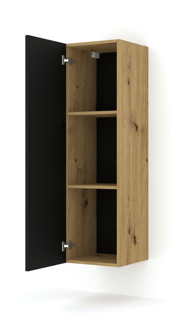 Skříňka Dual 120 (dub artisan + černá)