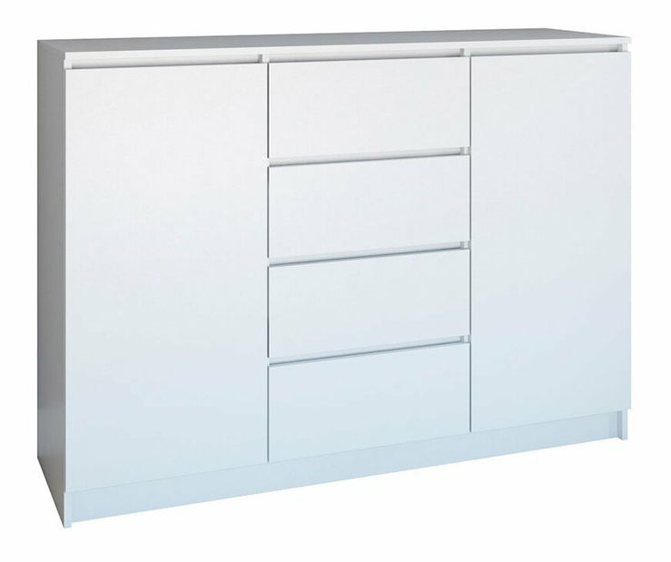 Komoda Perseia 2D4S (bílá) *bazar