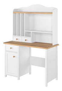 PC stolek Kokos KS-4 (bílá + dub nash)