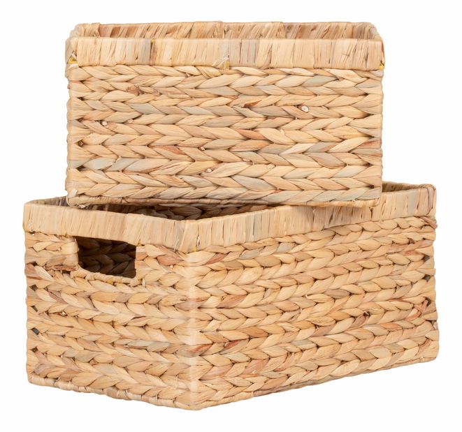 Set 2 ks košíků Panlina 2 (přírodní)