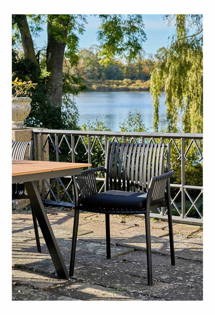 Zahradní židle Tantinaina (černá)