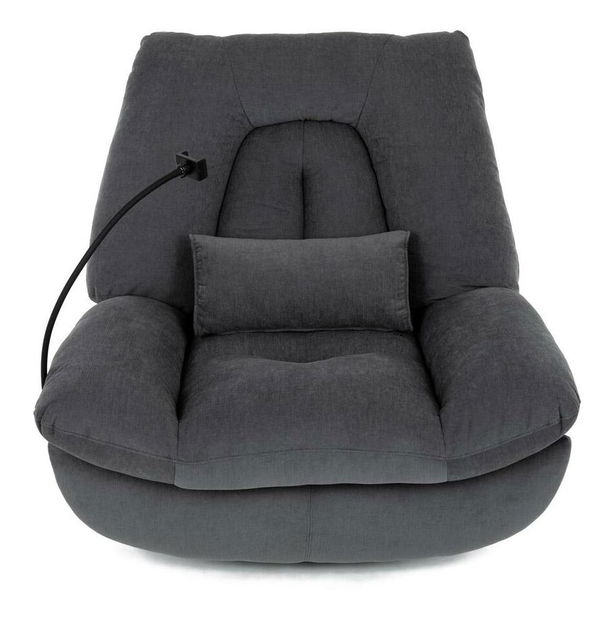 Polohovací křeslo Teniente (šedá)